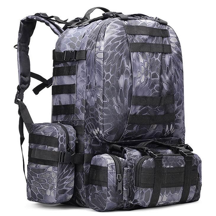 55l molle backpack laptop Travel Backpack – 55L Military Tactical Design (FREE Shipping) – Heads Up Survival